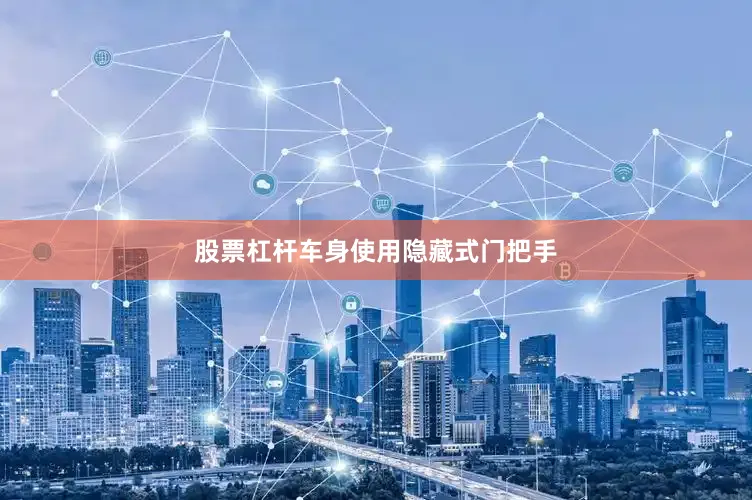 股票杠杆车身使用隐藏式门把手